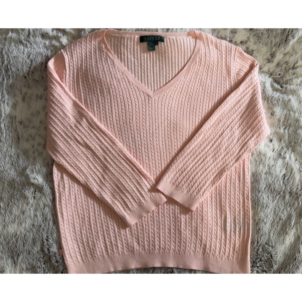 Ralph Lauren Women's Pink Sweater